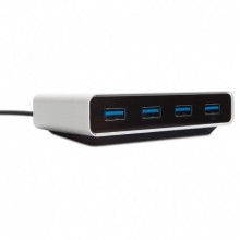 iLynx 3.0: 4-port USB 3.0 hub (con cargador)