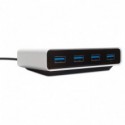 iLynx 3.0: 4-port USB 3.0 hub (con cargador)