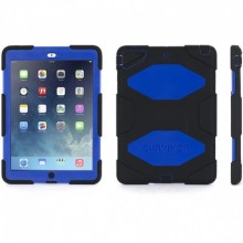 Survivor para iPad Air - Negro/Azul/Negro