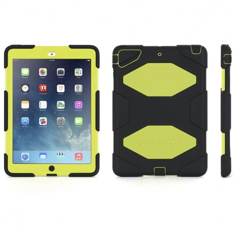 Survivor para iPad Air - Negro/Citron/Negro