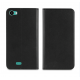  Wallet Folio Función Soporte Negra Wiko Lenny