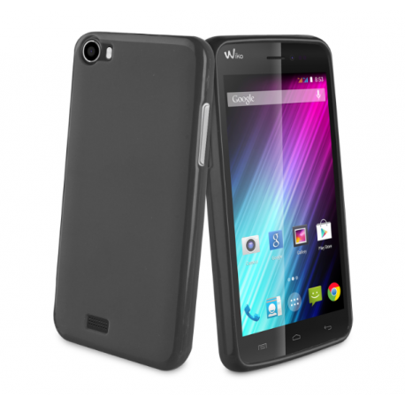 Funda Minigel Negra Wiko Lenny