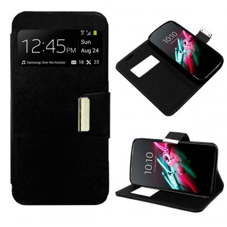 Funda FLIP Cover Negro WIKO SUNSET 2 