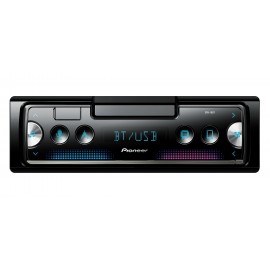 Pioneer SPH-10BBT Receptor 1-DIN Nueva Generación (Bluetooth, USB y Spotify compatible iPhone y Android)