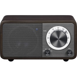 Sangean Genuine Mini WR-7 Radio Madera Bluetooth