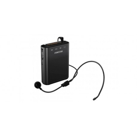 Amplificador Portátil Fonestar ALTA-VOZ-30, USB/MicroSD/MP3 Color Negro