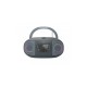 Radio CD Color Gris Fonestar BOOM-GO-G, Bluetooth/FM/USB/MP3