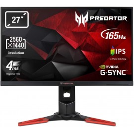 Acer Predator XB271HU Monitor Gaming 27" Wide QuadHD 165Hz 2560×1440 G-Sync
