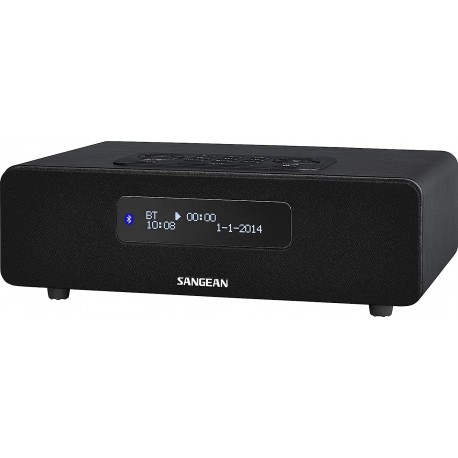 SANGEAN DDR-36 Radio Sintonización Digital de Sobremesa DAB+, FM-RDS, Bluetooth, Entrada AUX