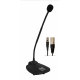 Fonestar Micrófono de sobremesa de condensador FCM-766